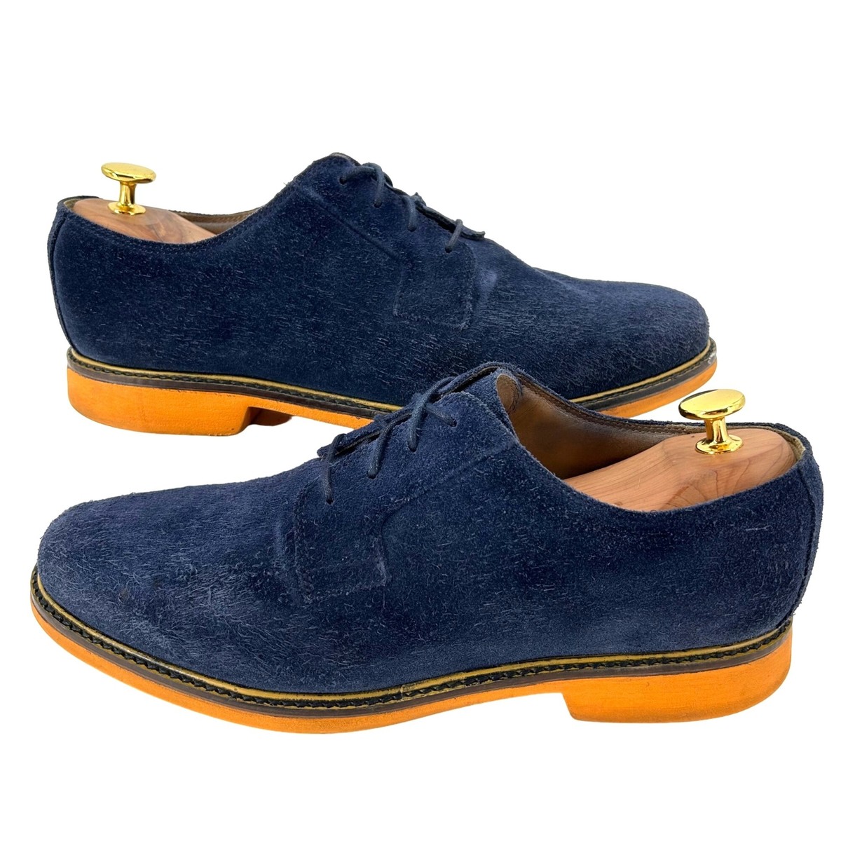 EUC Cole Haan navy suede oxford/derby shoes Cole Haan Oxford Solid Suede Men main image 4