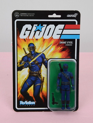 GI Joe Snake Eyes Commando Reaction Figure 2021 Super 7