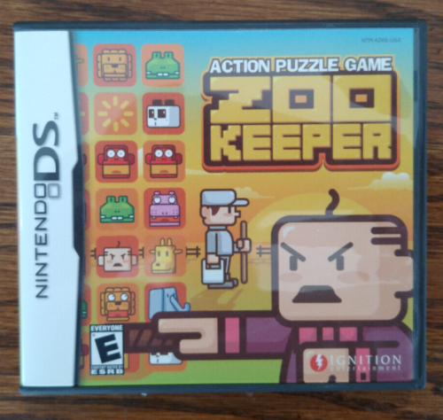 Zoo Keeper (Nintendo DS, 2005) Complete