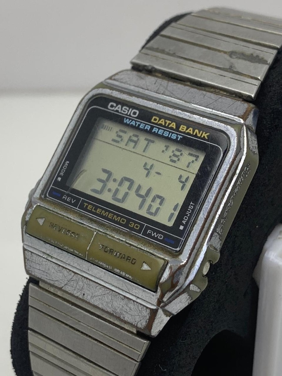 Vintage Casio DB-310 Digital Data Bank Men's korean Watch | eBay