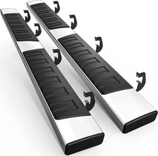07-18 Chevy Silverado GMC Sierra 6.5" Running Boards 82" Side Step Nerf Bar