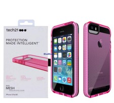 Tech21 Evo Mesh Sport Drop Protection Bumper Case for iPhone 5 5S & SE NEW