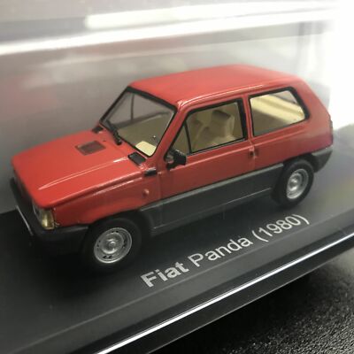 Norev Fiat Panda 1980 1/43 Scale Box Mini Car Display Diecast Vol 281