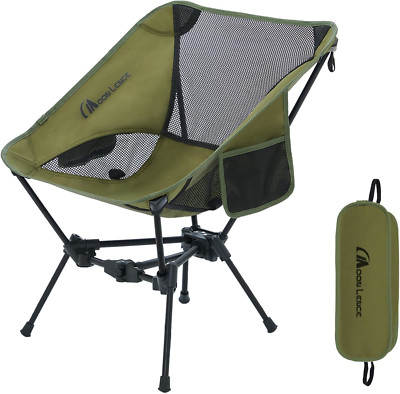 MOON LENCE Camping Chair Portable Backpacking Chair - The 4th Generation Folding