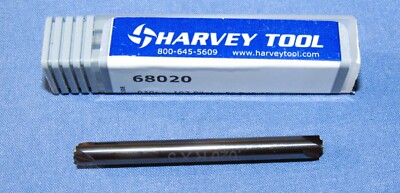 New Harvey Tool Carbide Rounding End Mill 0.020cr 4 Flute Double End