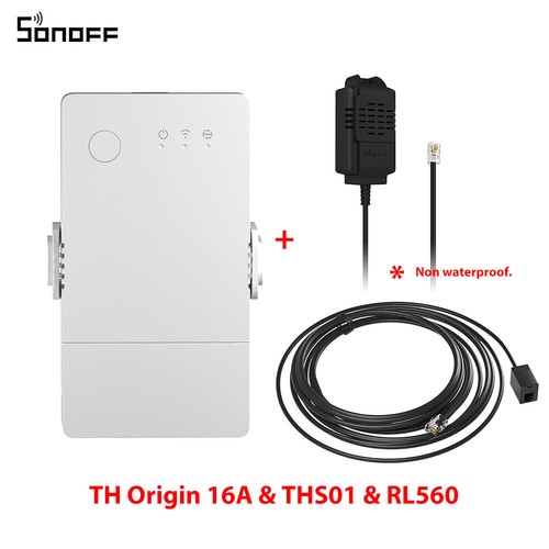 Interruptor inteligente SONOFF WiFi WLAN 20A temperatura humedad detección de sensor de suelo - Imagen 19 de 29