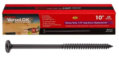FastenMaster FMVLOK010-50 Structural Wood Screws VersaLOK 10'' L Torx Ttap