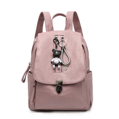 zainetto zaino donna rosa pelle sintetica tempo libero elegante comodo 2276  | eBay