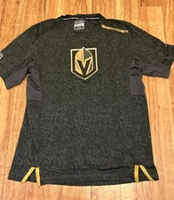 Vegas Golden Knights Fanatics Authentic Pro Mens Size M T-Shirt - NHL Vented