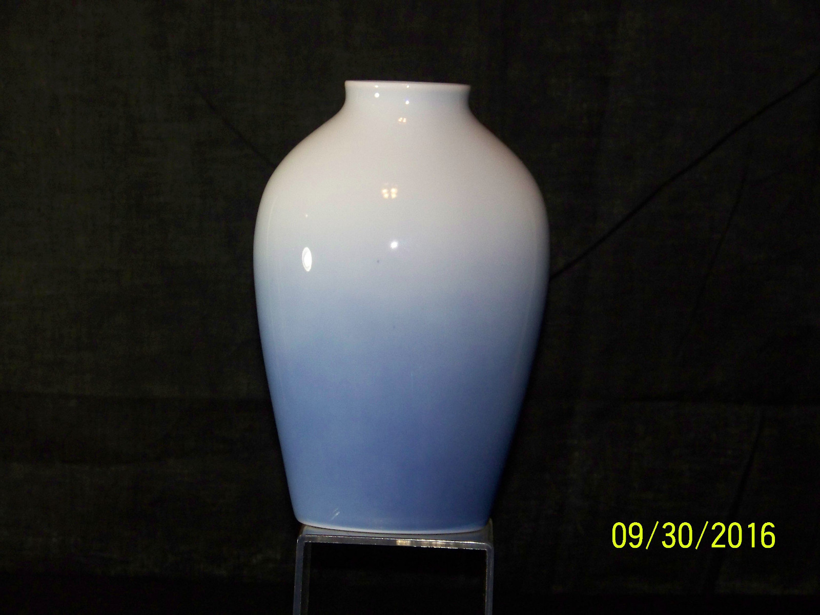 Vintage Royal Copenhagen Porcelain B&G Denmark Porcelain Floral Design Vase 