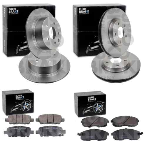 EuroBrake brake discs + front + rear pads suitable for Nissan Juke F15 - Picture 1 of 10