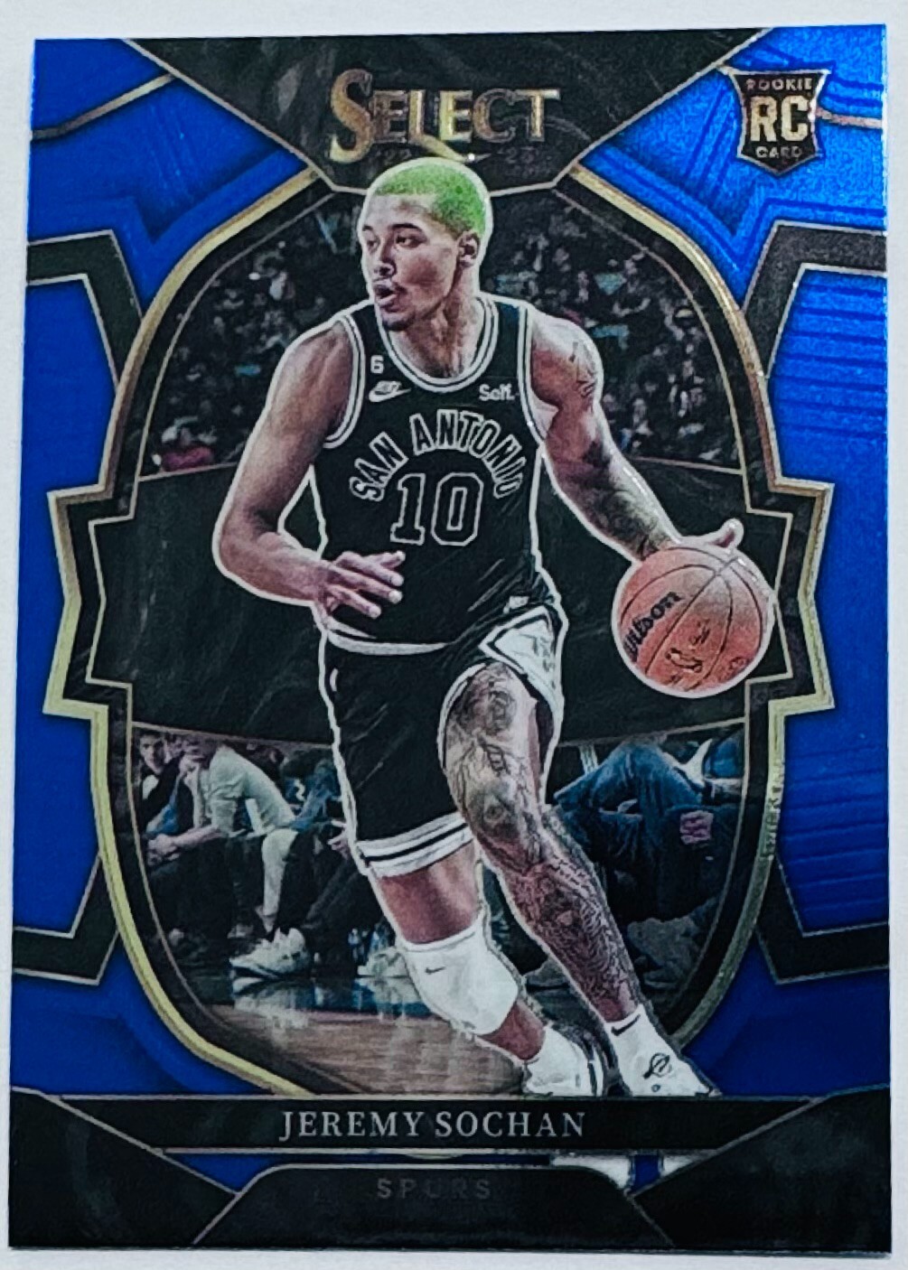 2022-23 Panini Select #86 - Jeremy Sochan Rookie - San Antonio Spurs