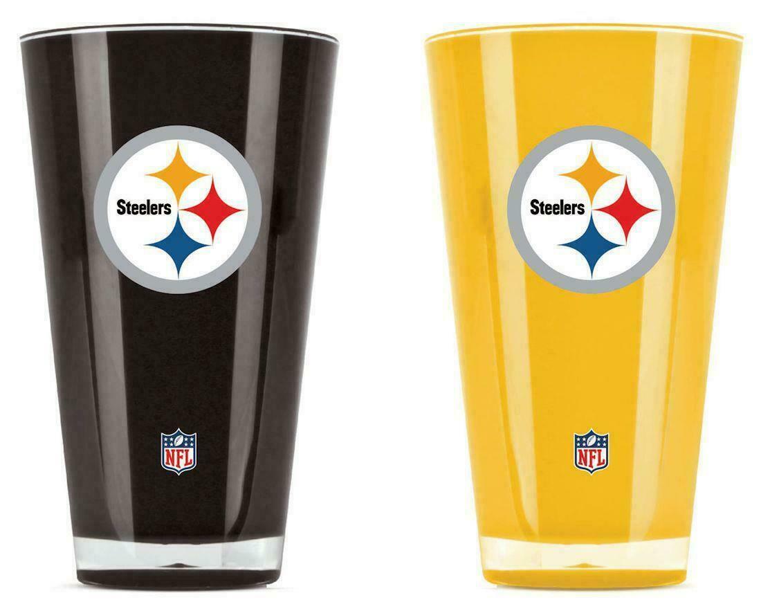 Pittsburgh Steelers 20oz Insulated Tumbler 2 Pack Cups Drinking Cup Mug  FAST SHP | eBay