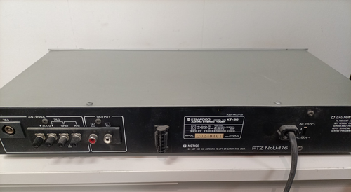 KENWOOD KT 30 TUNER RADIO STEREO VINTAGE - Foto 3 di 3