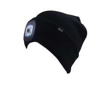 Image of Unisex LED Beanie Hat With USB Rechargeable Battery 5 Hours High Powered Light
