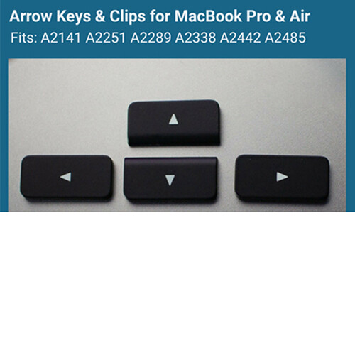 Neu Pfeil Schlüsselkappe Scharnier Clip für MacBook Air M1 M2 A2179 A2337 A2681 2020 2021 - Bild 29 von 33