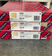 Smead 15401 SuperTab Heavyweight File Folder  1/3-Cut Legal Size Manila 50/box