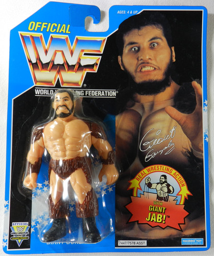 WWF Giant Gonzalez Moc Hasbro World Wrestling Fede...