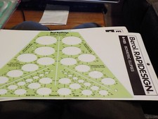 Berol Rapidesign Template - Isometric Ellipses - R-123
