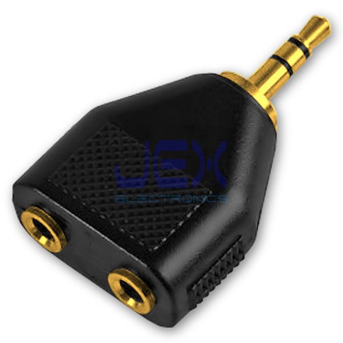 2-way Headphone Splitter Adapter 1/8\
