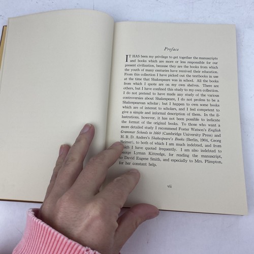 The Education of Shakespeare (George A Plimpton - 1933) Vintage Hardcover - Picture 8 of 16