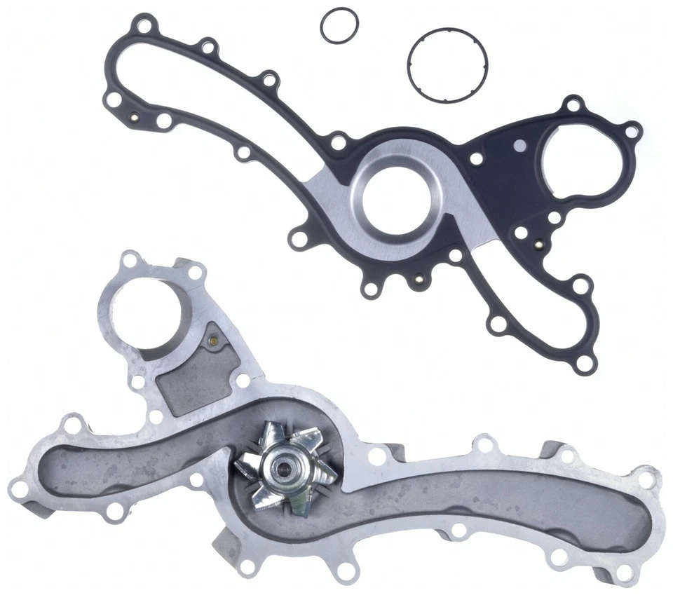 Bomba de agua del motor Toyota Highlander 2008-2016 (estándar) puertas 2009 2010 Foto 3 de 4