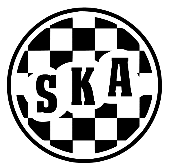 SKA Logo V Two Tone Mod Rude Boy Scooter Vinilo Car Window - México - Foto 6