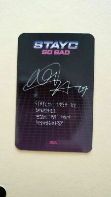 STAYC ASAP SO BAD Album Official Photocard Photo Card [ All in