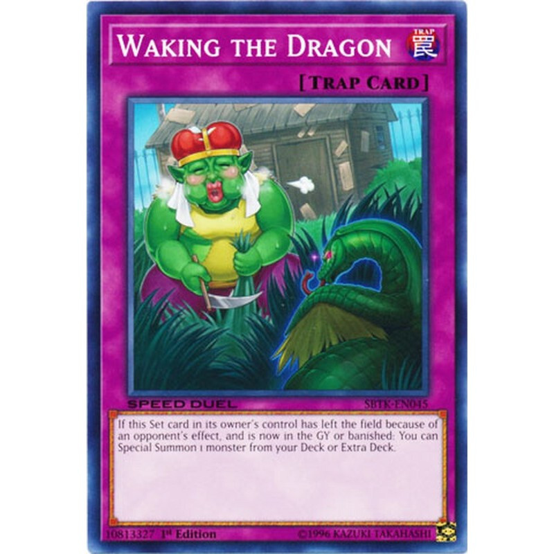 waking the dragons yugioh card Dragon [STP3-EN014] Super Rare  TokenMTG and Whenever this creature deals combat damage to a player Yugioh - Waking the Dragon