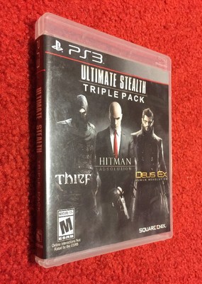 Ultimate Stealth Triple Pack (PlayStation 3) PS3 (3 Games In One!) Works Well!