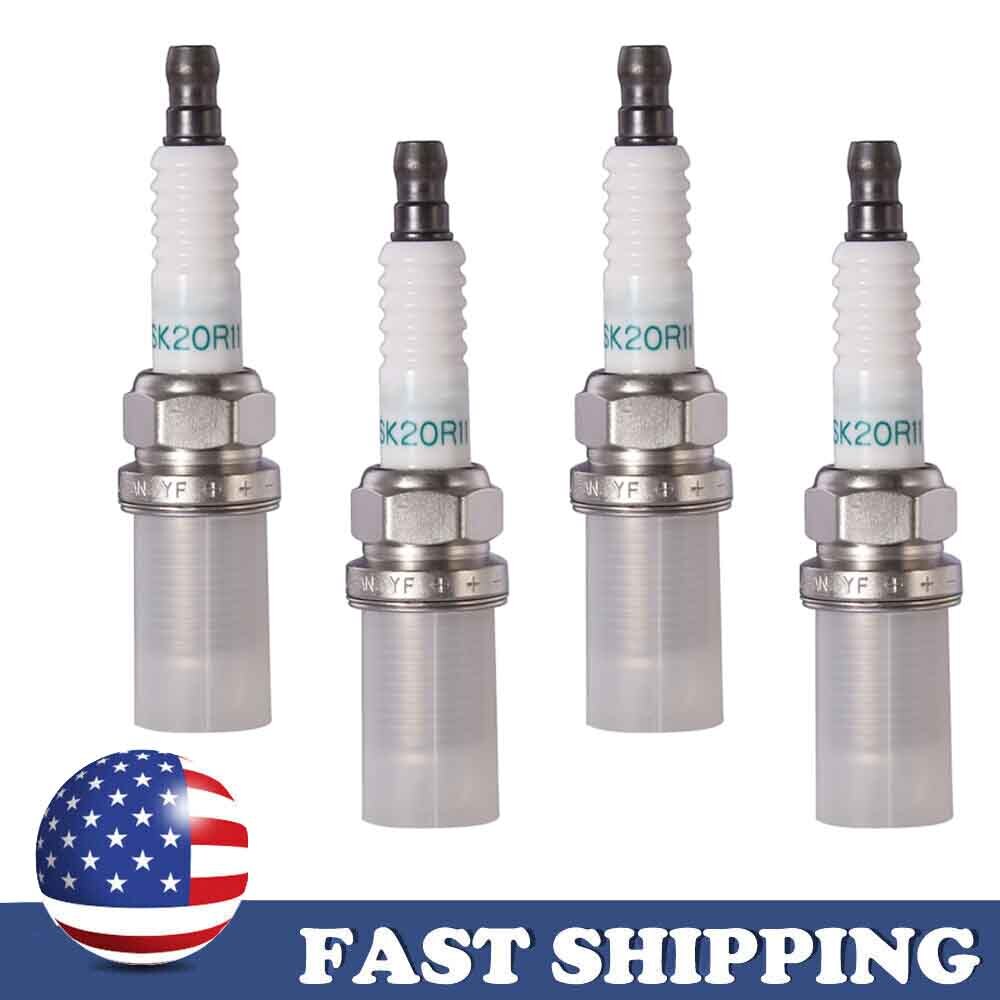 4Pcs Iridium Spark Plugs 90919-01210 SK20R11 For Toyota Camry RAV4 Avalon US