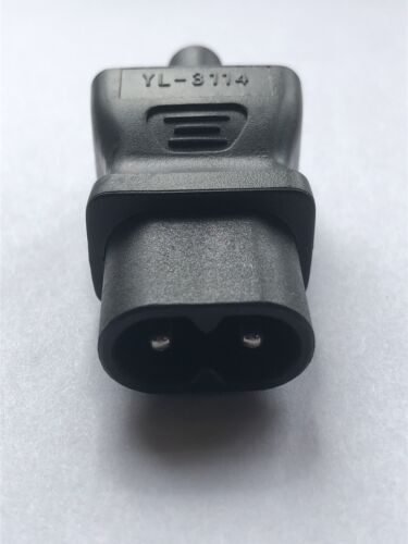 Adaptador IEC 320 C5 a C8, adaptador de corriente IEC 320 C8 a C5 DSUK - Imagen 6 de 8