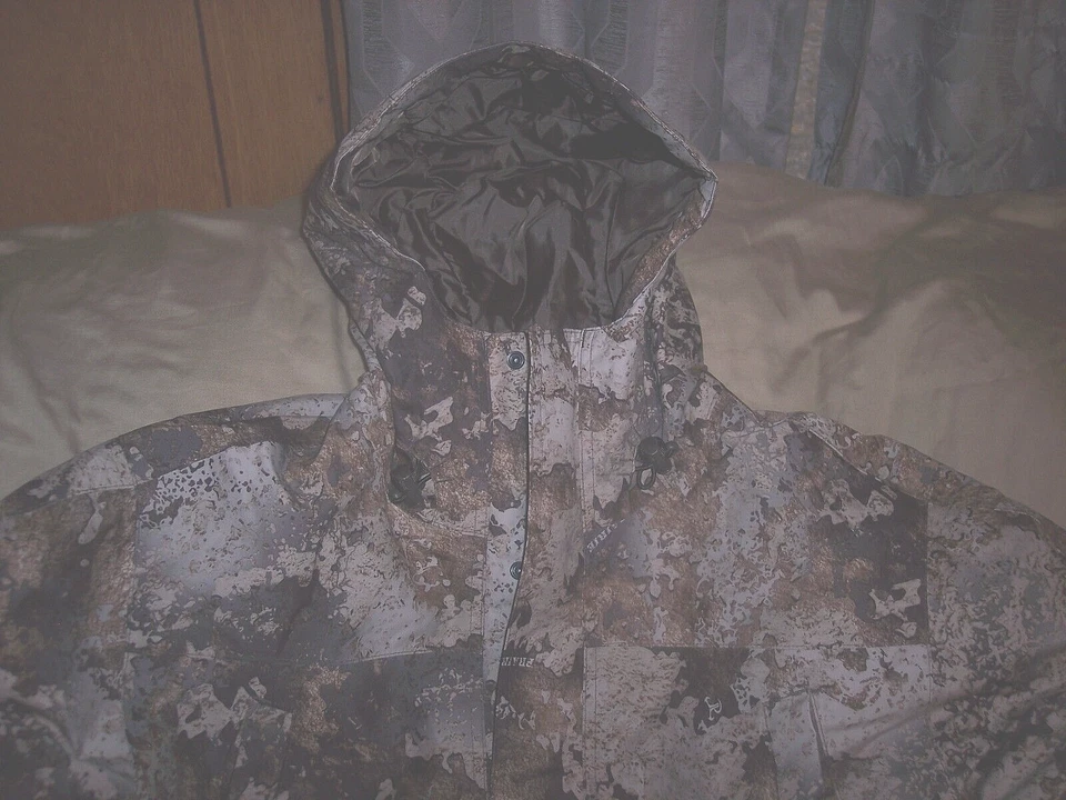 Mens XL Camo Parka Insulated Waterproof Camo Jacket Waterfowl Camo Hunting Coat - Image 4 of 4