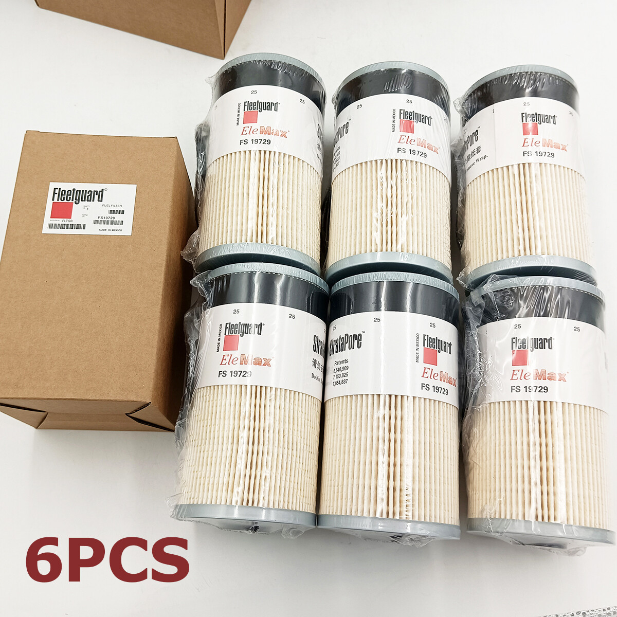 FLEETGUARD FS19729 Fuel filter cross reference