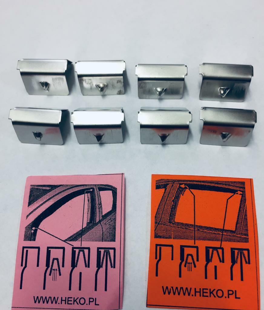 BMW 3 F31 Estate 5-Doors 2012-2018 4-pc Wind Deflectors HEKO  