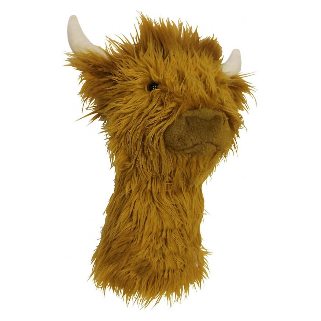 Daphne’s Highland Cow Driver Headcover – Novelty Golf Club Cover