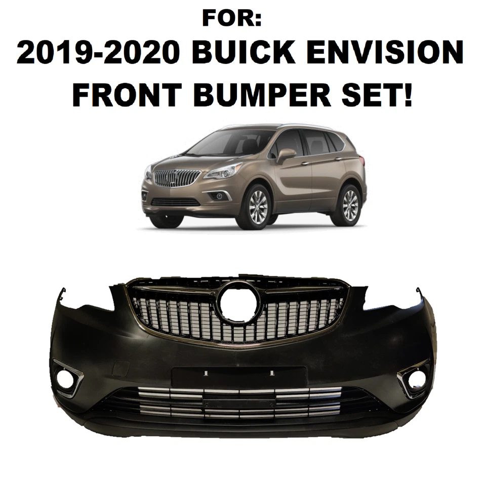 Cubierta de parachoques delantero para Buick Envision 2019 2020 montaje rejilla inferior 84387603 Foto 2 de 4