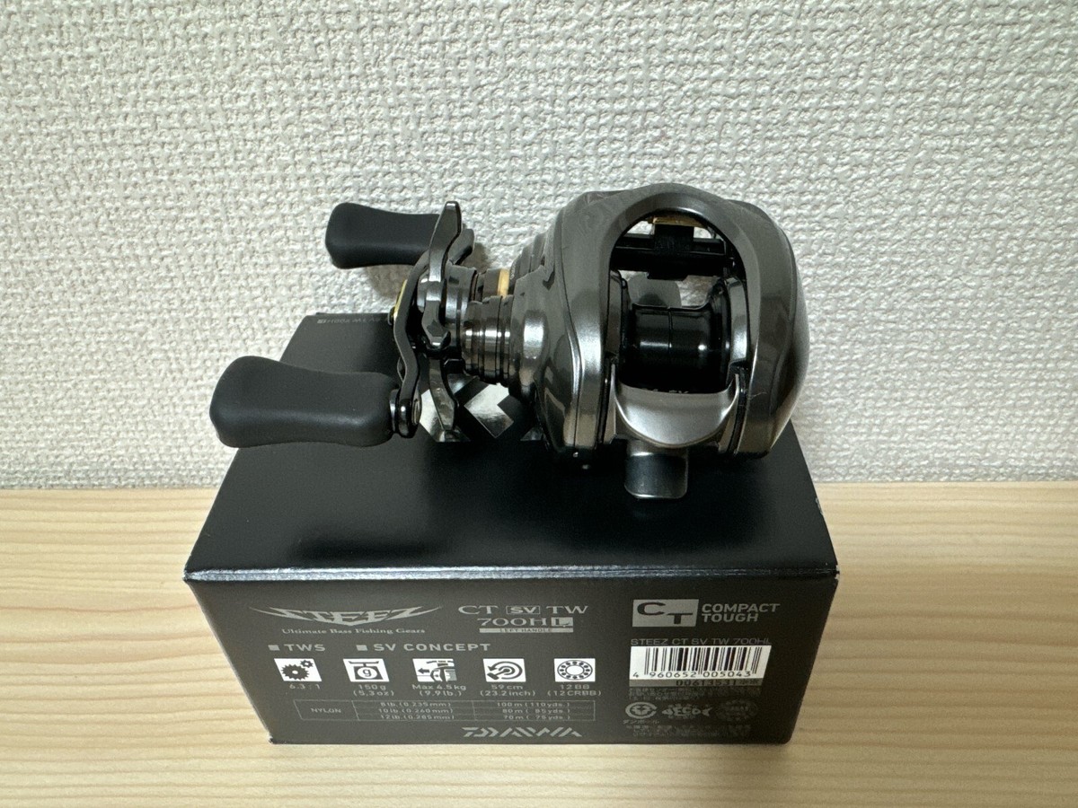 Daiwa Baitcasting Reel 19 STEEZ CT SV TW 700HL Left 6.3:1
