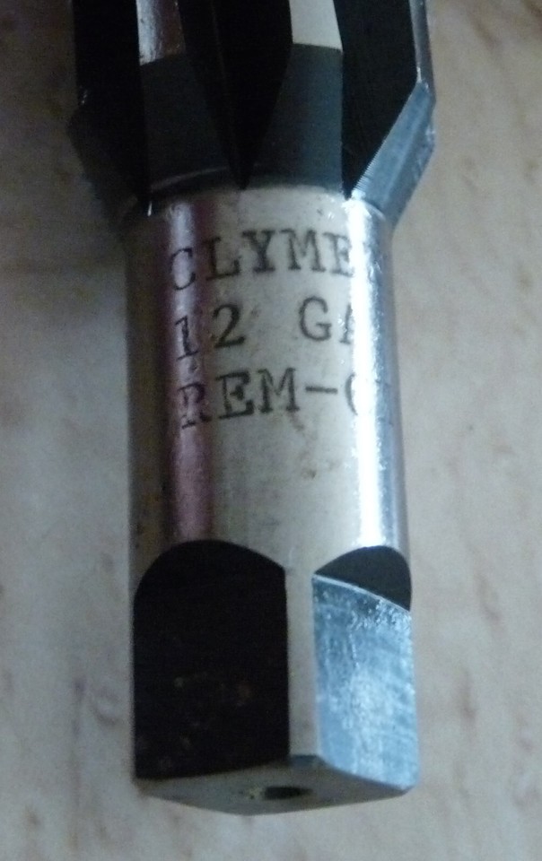 Clymer 12 Gauge Rem Choke Reamer eBay