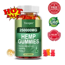 Natural Gummies- Pure, Vegan - Support Sleep and Supports Joint & Muscle Health