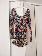 New Wild Fable Muticolor Floral Stretched Mini Dress Size M