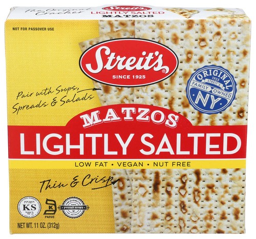 Streit'S Matzos Lightly Salted 11 Oz Pack Of 1 - 第 1/4 張圖片