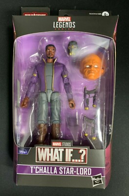 Marvel Legends What If...? ''T'challa Star-Lord'' Hasbro NIB W/BAF
