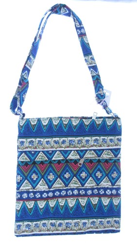 Shoulder/CrossBody bag, Print, Beach, Festival, Travel Large Cavas 28x26cm.uk - Picture 9 of 16