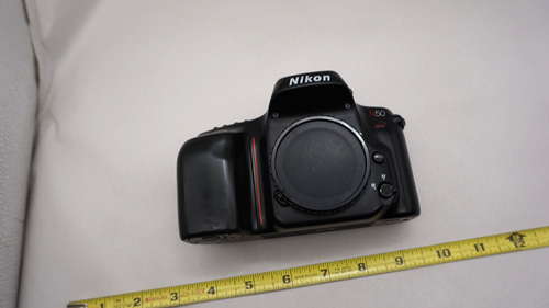 Nikon N50 35mm SLR Film Camera Body & UnTested free ship USA - Picture 1 of 6