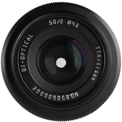TTArtisan 50mm F2.0 Full Frame Manual Focus Lens for Sony E-mount Camera A7 A9