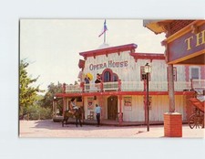 Postcard Opera House in Pioneer Town at 7A Ranch Resort Wimberley Texas USA