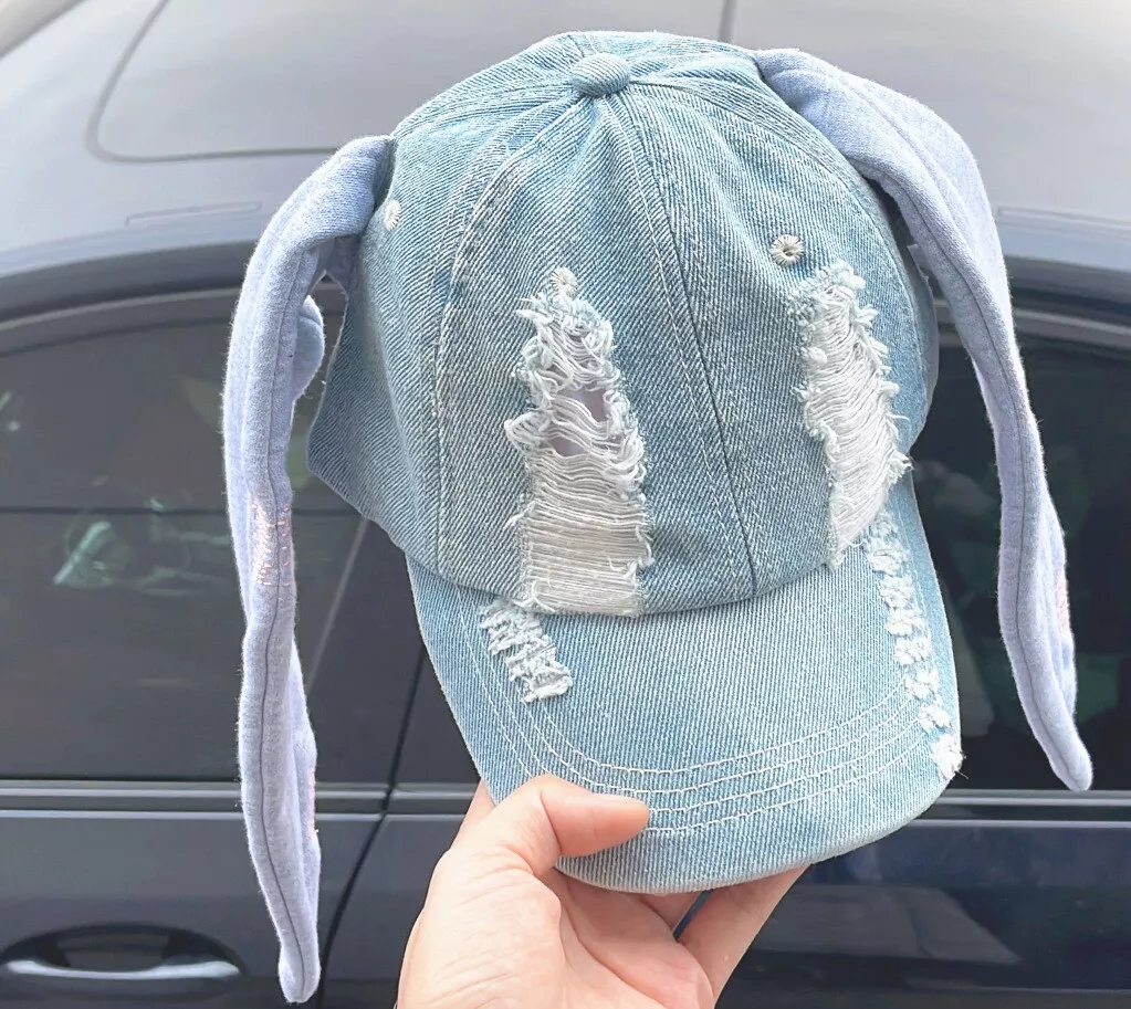 NewJeans HANNI DANIELLE Rabbit Ears Hat Cap | eBay