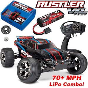 traxxas rustler 4x4 vxl ebay