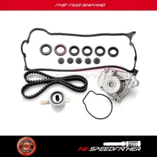 For 96-00 Honda Civic 1.6L SOHC Timing Belt Seal Valve Cover Gasket Set D16Y5